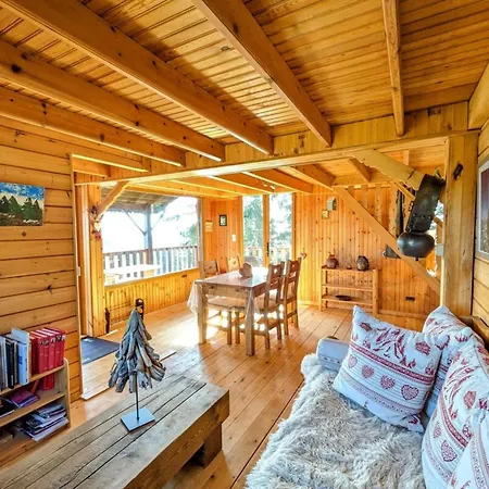 Les Etoiles Vue Mont Blanc Chalet Pugny-Chatenod